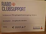 Opbrengst RABO CLUBSUPPORT